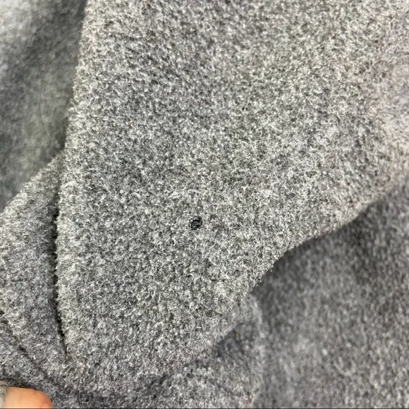 TNF the north face mens gray full zip jacket . Size Small - Picture 6 of 7